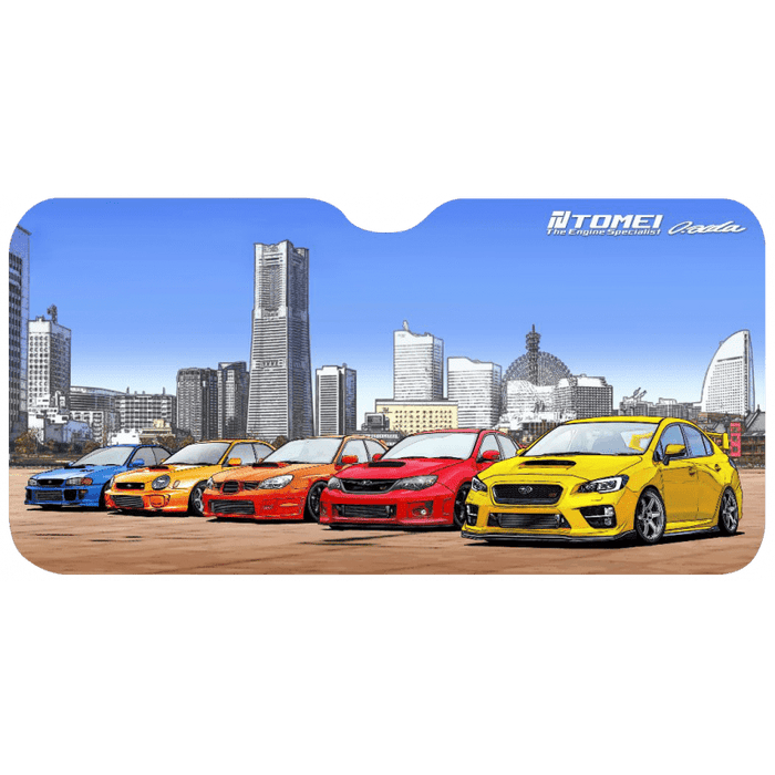 Tomei WRX / STI Minatomirai Yokohama Sun Shade - TG701A - SB00B - Subimods.com