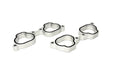 Torque Solution 19mm Intake Manifold Spacer Silver 2002 - 2014 WRX / 2004 - 2021 STI - TS-SU-478B-S - Subimods.com