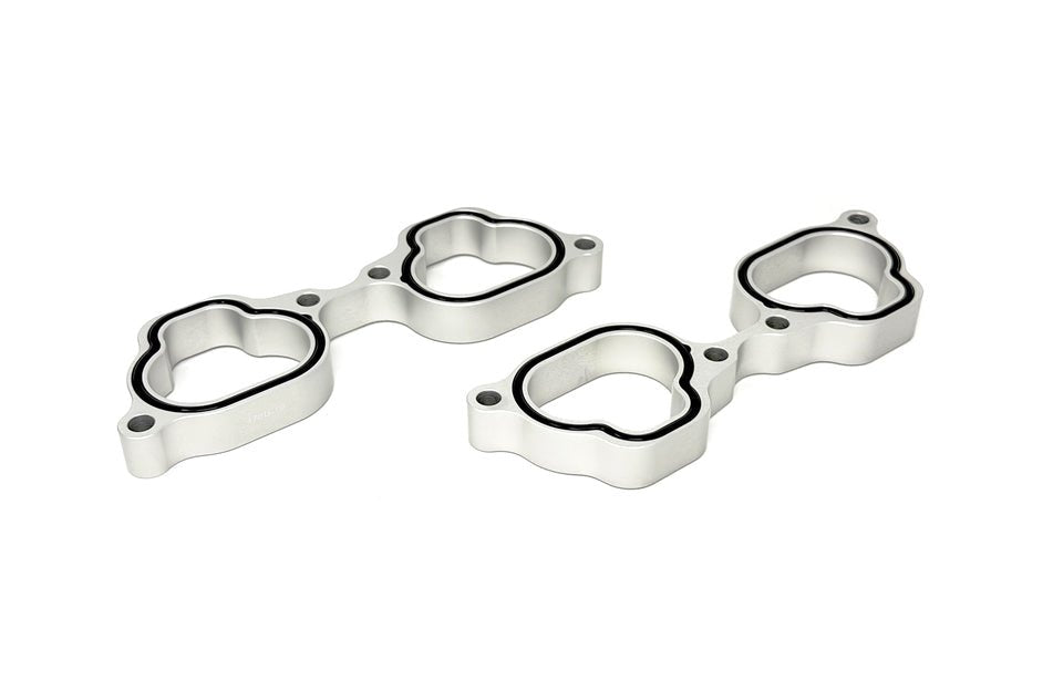 Torque Solution 19mm Intake Manifold Spacer Silver 2002 - 2014 WRX / 2004 - 2021 STI - TS-SU-478B-S - Subimods.com