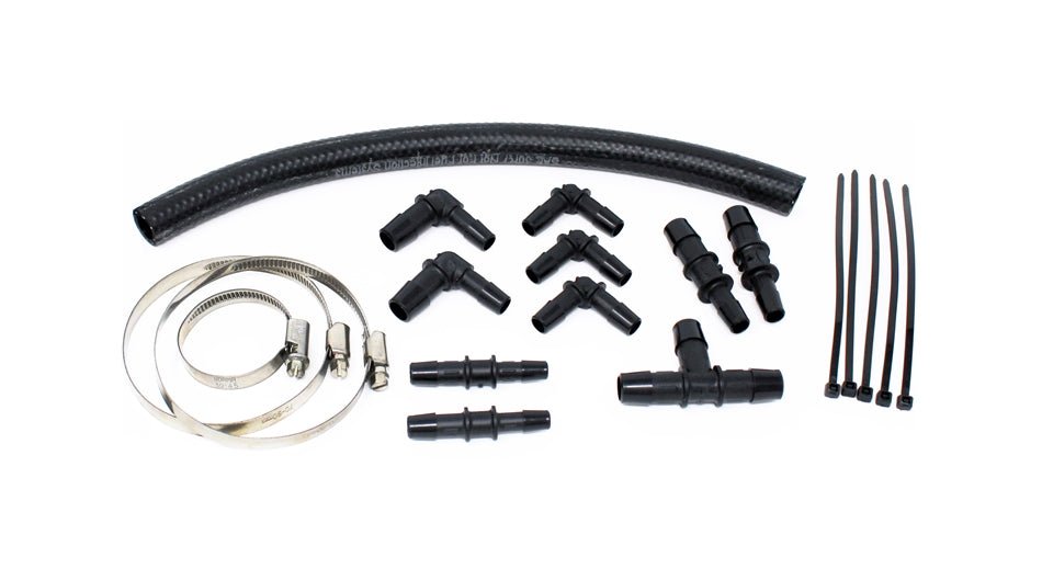 Torque Solution 84mm FP Turbo Non Recirculating Style Turbo Inlet Hose Black 2002 - 2007 WRX / 2004 - 2021 STI / 2004 - 2013 Forester XT / 2005 - 2009 Legacy GT - TS - SU - 598 - NR - Subimods.com