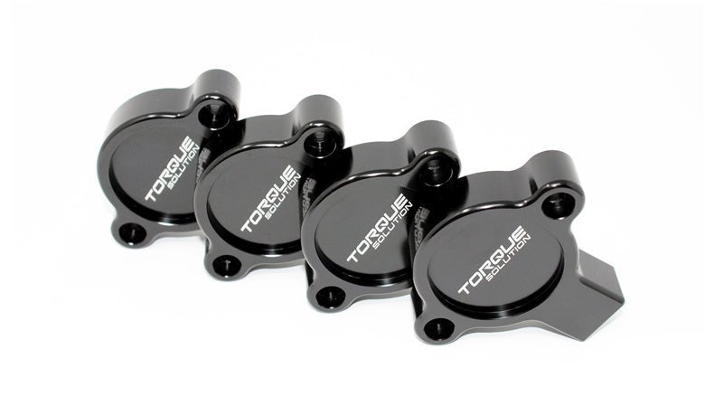 Torque Solution AVCS Cam Sensor Covers Black 2015 - 2021 WRX / 2013 - 2021 BRZ / 2013 - 2016 FR - S / 2017 - 2020 GT86 - TS - SU - 505BK - Subimods.com
