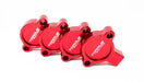 Torque Solution AVCS Cam Sensor Covers Red 2015 - 2021 WRX / 2013 - 2021 BRZ / 2013 - 2016 FR - S / 2017 - 2020 GT86 - TS - SU - 505RD - Subimods.com