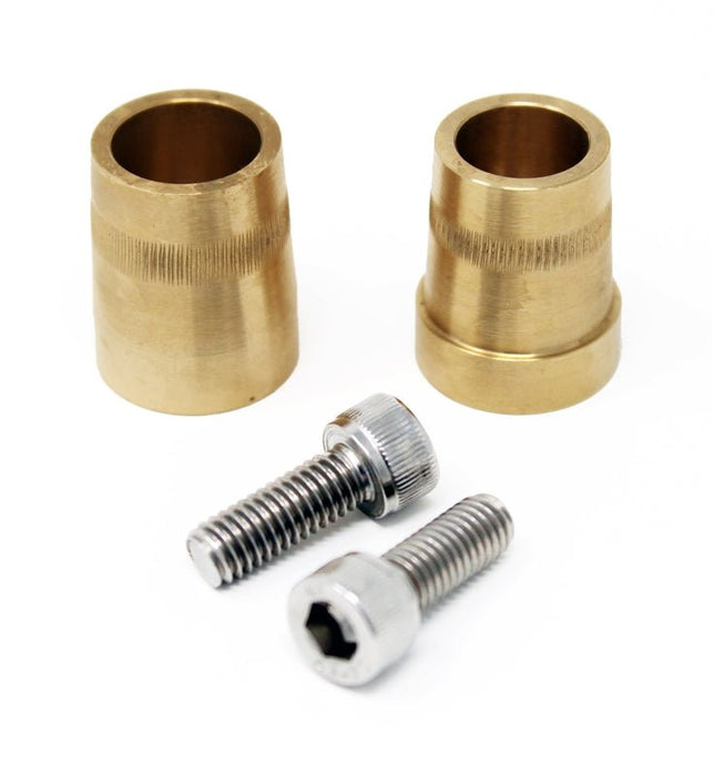 Torque Solution Battery Terminal Adapter Pair Brass M6 Bolt to SAE - TS - BT - 450 - Subimods.com
