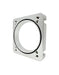 Torque Solution Big Bore 76mm Throttle Body Adapter Big Bore Intake Manifolds Silver 2004 - 2021 STI / 2006 - 2014 WRX / 2004 - 2008 Forester XT - TS - SU - 870P - S - Subimods.com