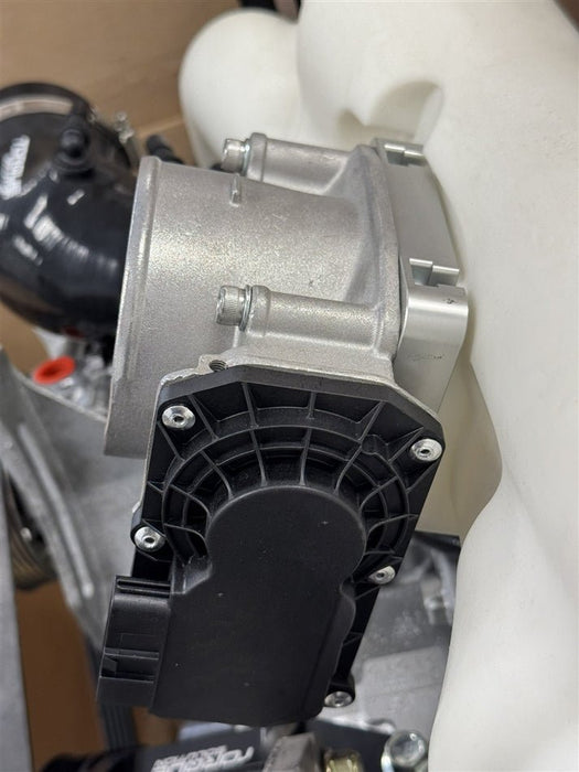 Torque Solution Big Bore 76mm Throttle Body Adapter Standard Bore Intake Manifolds Silver 2004 - 2021 STI / 2006 - 2014 WRX / 2004 - 2008 Forester XT - TS - SU - 870O - S - Subimods.com