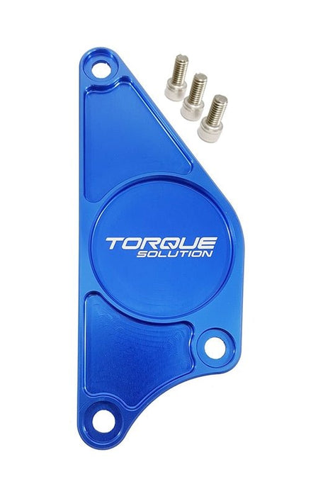 Torque Solution Billet Aluminum Cam Plate Blue 2013 - 2021 BRZ / 2013 - 2016 FR - S / 2017 - 2020 GT86 - TS - CAM - PLTBU - Subimods.com