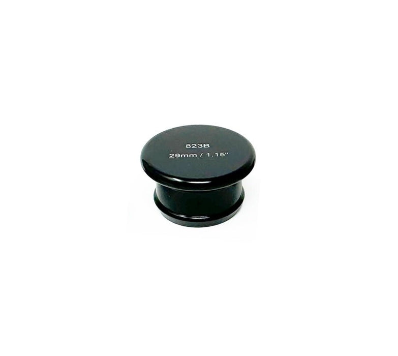 Torque Solution Billet Aluminum Hose Blanking Plug Black 1.15 Inch - TS - UNI - 823B - Subimods.com