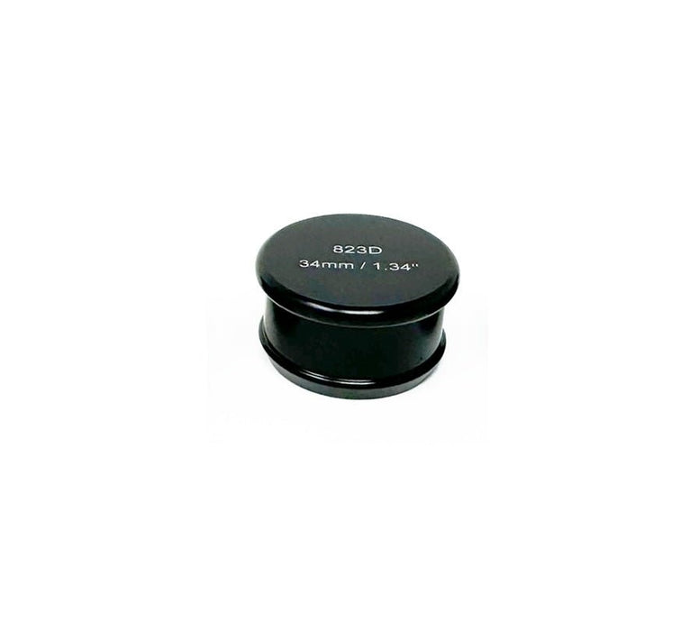 Torque Solution Billet Aluminum Hose Blanking Plug Black 1.34 Inch - TS - UNI - 823D - Subimods.com