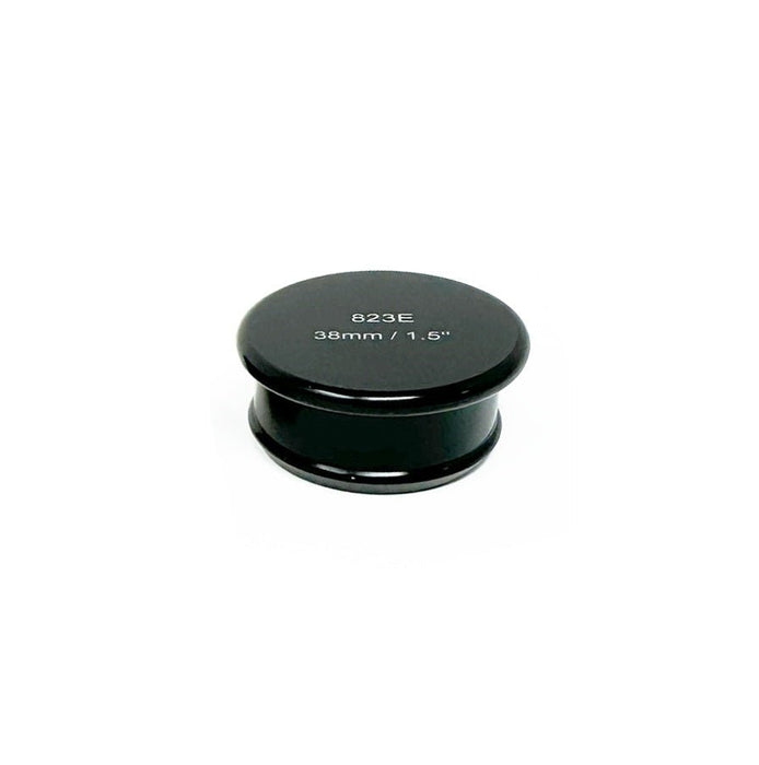 Torque Solution Billet Aluminum Hose Blanking Plug Black 1.5 Inch - TS - UNI - 823E - Subimods.com