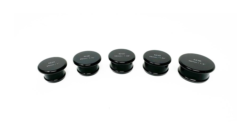 Torque Solution Billet Aluminum Hose Blanking Plug (Set of 5) 1 Inch Through 1.5 Inch - TS - UNI - 823K - Subimods.com