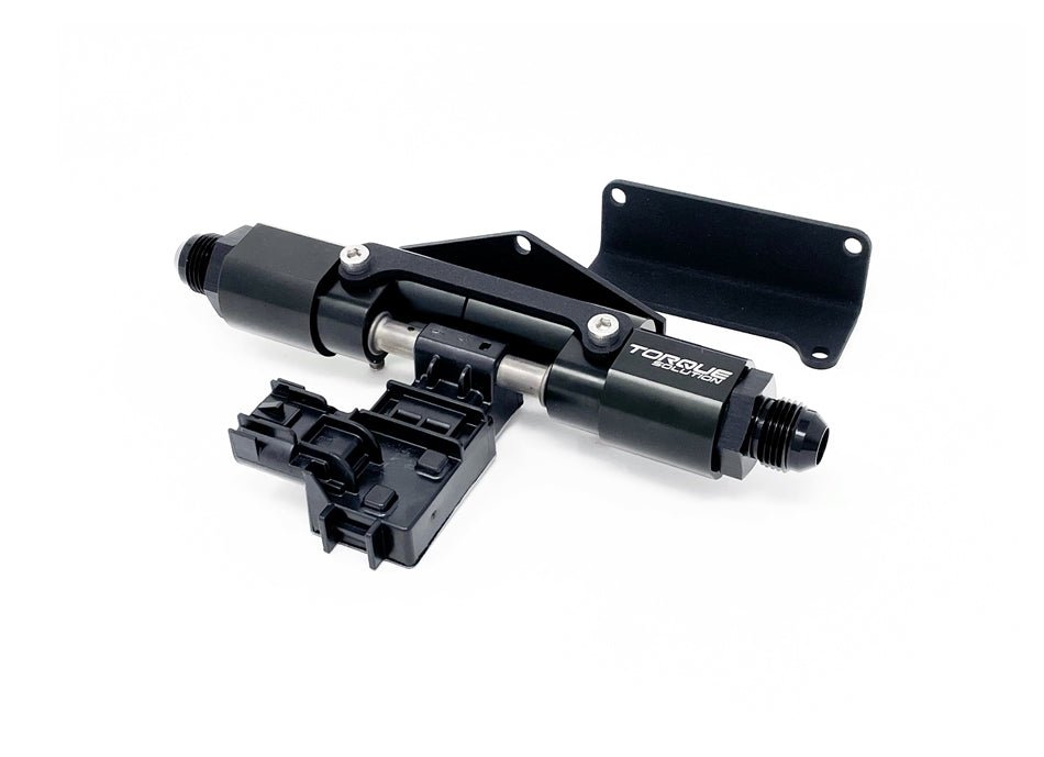 Torque Solution Billet Dual Pass Flex Fuel Sensor Bracket For Use w/ GM and Cobb Flex Fuel Sensors - TS - UNI - 637 - Subimods.com