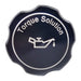 Torque Solution Billet Oil Cap Black Most Subaru Models - TS - SU - 313 - 12 - Subimods.com