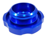 Torque Solution Billet Oil Cap Blue Most Subaru Models - TS - SU - 313BU - Subimods.com