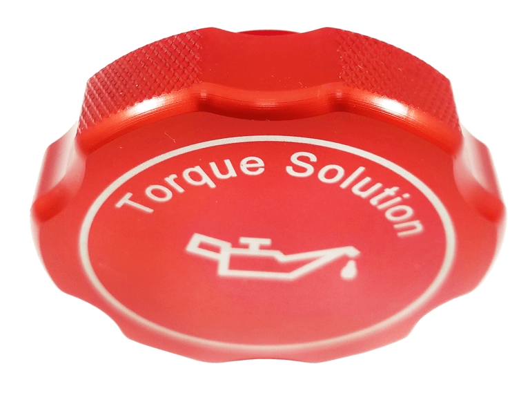 Torque Solution Billet Oil Cap Red Most Subaru Models - TS - SU - 313RD - Subimods.com