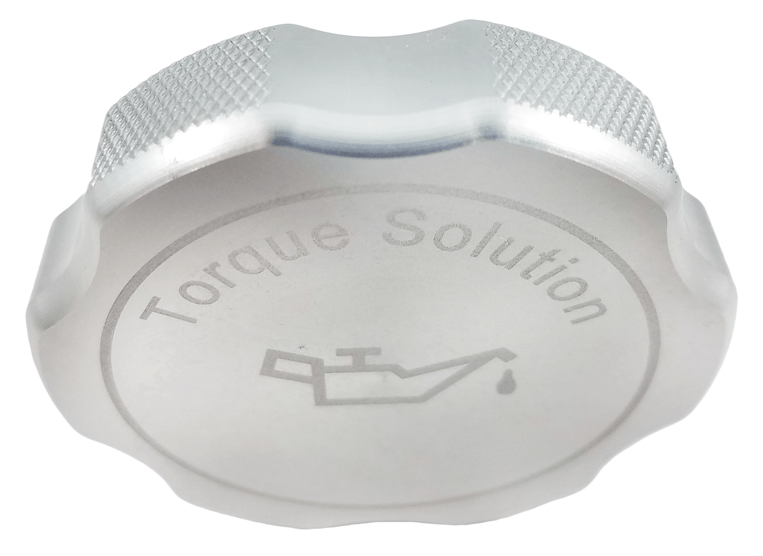Torque Solution Billet Oil Cap Silver Most Subaru Models - TS - SU - 313SIL - Subimods.com