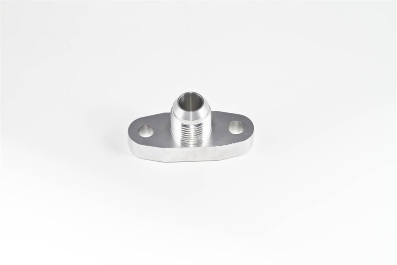 Torque Solution Billet Oil Drain Flange - 10AN Male Flare For Use w/ Precision and T3/T4 Turbos - TS - UNI - 009 - Subimods.com
