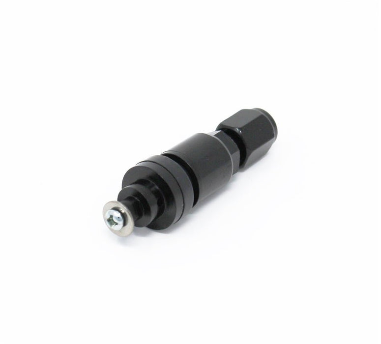 Torque Solution Billet TPMS Valve Stem Black (Set of 4) Most Late Model Subaru Models - TS - SU - 558BK - 4 - Subimods.com