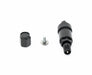 Torque Solution Billet TPMS Valve Stem Black (Set of 4) Most Late Model Subaru Models - TS - SU - 558BK - 4 - Subimods.com