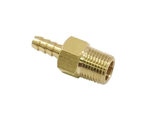 Torque Solution Brass 1/8 NPT to Barb Fitting - TS - NPT - 18.SB - Subimods.com