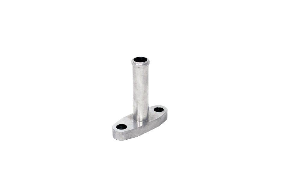 Torque Solution Extended Oil Drain Flange 5/8 Barb For Use with Precision and T3/T4 Turbos - TS - UNI - 328 - Subimods.com