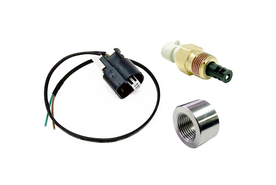 Torque Solution Fast Response IAT Sensor GM Style w/ Pigtail and Titanium Weld Bung - TS - ES - IAT - GMPT - Subimods.com