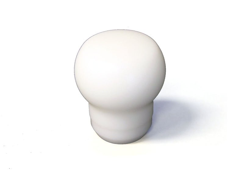 Torque Solution Fat Head Delrin Shift Knob White 6 Speed Subaru Models - TS - UNI - 152BW - Subimods.com
