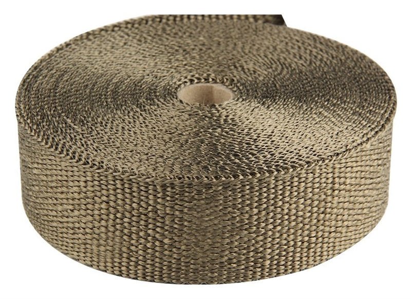 Torque Solution Fiberglass Exhaust Wrap Volcanic Rock 1 Inch Wide X 50 Feet Long - TS - EW - 1x50L - Subimods.com