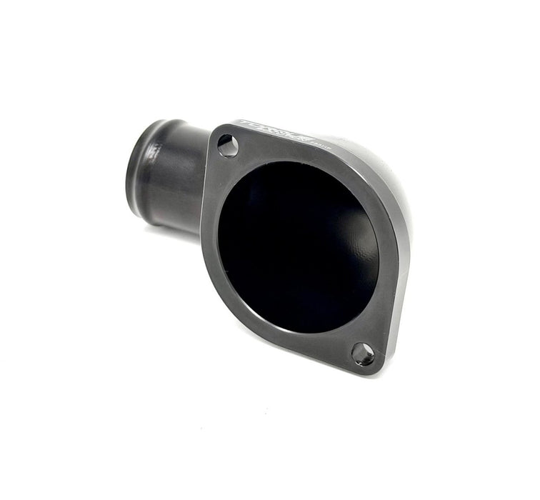 Torque Solution High Flow Billet Thermostat Housing Black 2002 - 2014 WRX / 2004 - 2021 STI / 2004 - 2013 Forester XT / 2005 - 2009 Outback XT / 2005 - 2009 Legacy GT - TS-SU-755HF - Subimods.com