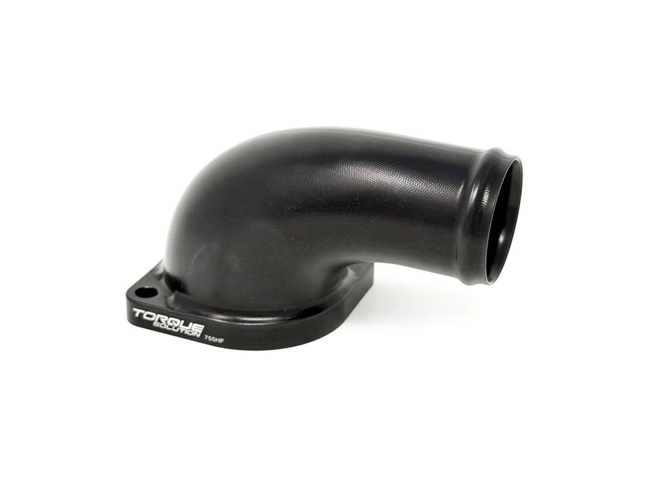 Torque Solution High Flow Billet Thermostat Housing Black 2002 - 2014 WRX / 2004 - 2021 STI / 2004 - 2013 Forester XT / 2005 - 2009 Outback XT / 2005 - 2009 Legacy GT - TS-SU-755HF - Subimods.com