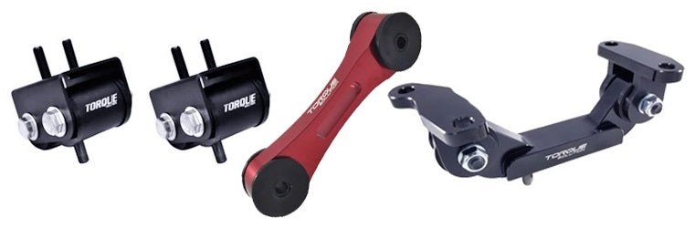 Torque Solution Mount Package w/ Pitch Stop Red 2002 - 2014 WRX / 2004 - 2021 STI - TS - SU - 123R.2 - Subimods.com