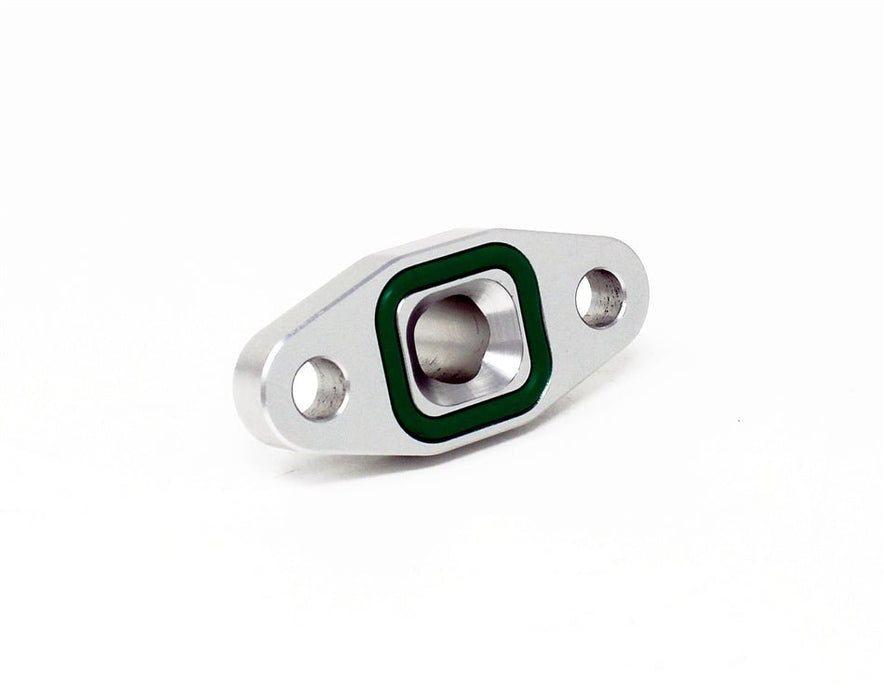 Torque Solution Oil Drain Flange Port Matched - 10AN For Use w/ T3 T4 T6 Small and Mid Frame Turbos - TS - UNI - 628 - Subimods.com