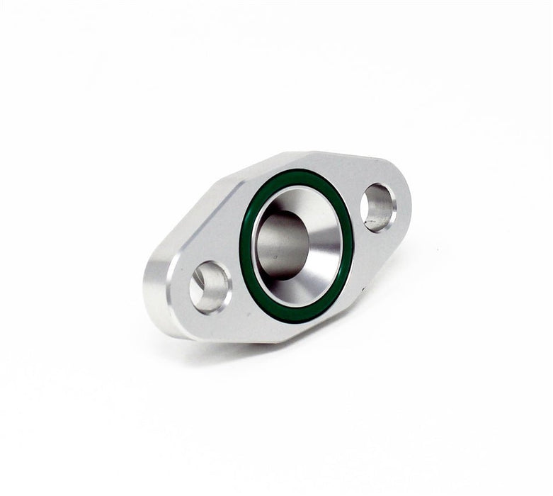 Torque Solution Oil Drain Flange Port Matched - 12AN For Use w/ Pro Mod, GT55, and Large Frame Turbos - TS - UNI - 629 - Subimods.com