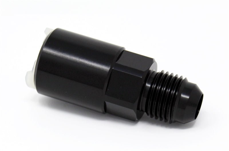 Torque Solution Push - On Quick Disconnect Adapter Fitting 3/8" SAE To - 8AN Male Flare - TS - FTG - 012 - Subimods.com