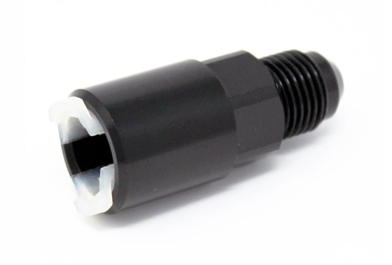 Torque Solution Push - On Quick Disconnect Adapter Fitting 3/8" SAE To - 8AN Male Flare - TS - FTG - 012 - Subimods.com