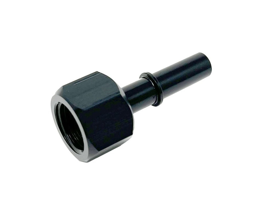 Torque Solution Quick Connect Fitting Male 5/16 Inch to - 6 AN Female - TS - UNI - 007 - Subimods.com