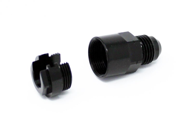 Torque Solution Quick Disconnect Adapter Fitting 3/8" SAE to - 6AN Male Flare - TS - FTG - 003 - Subimods.com