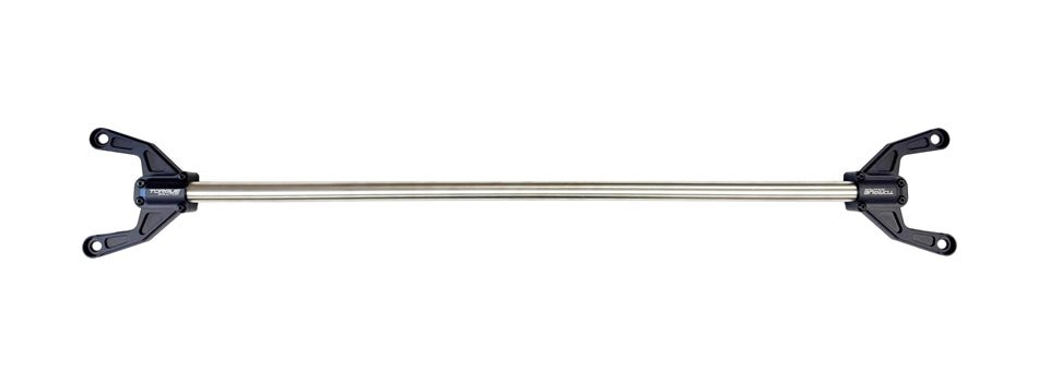 Torque Solution Rear Strut Tower Brace Titanium Brushed Raw 2022 - 2025 WRX - TS - SU - 865 - RW - Subimods.com