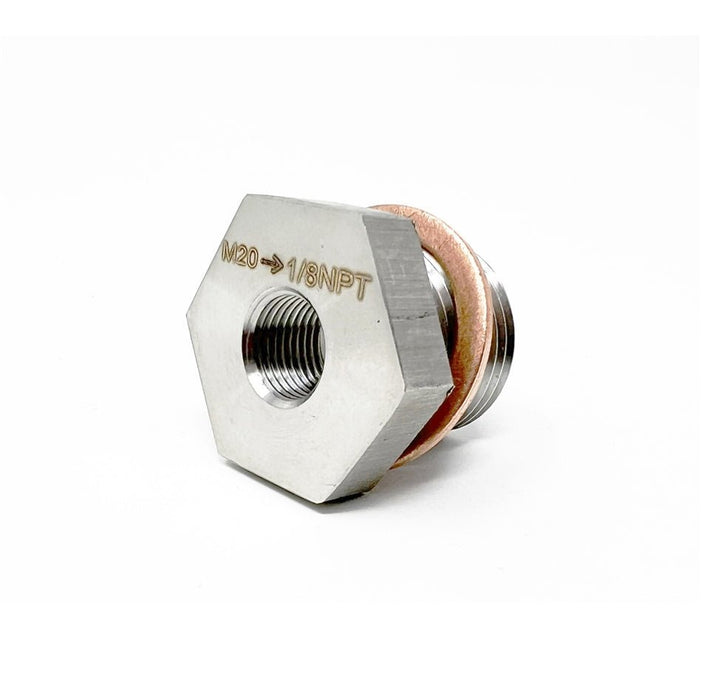 Torque Solution Sensor Adapter Plug M20x1.5 to 1/8 NPT - TS - SU - 731 - Subimods.com