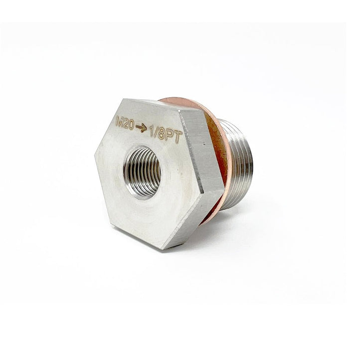 Torque Solution Sensor Adapter Plug M20x1.5 to 1/8 PT - TS - SU - 732 - Subimods.com