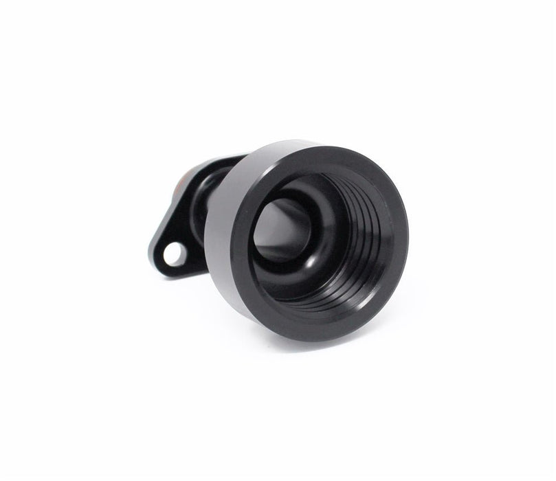 Torque Solution Short Oil Fill Tube Black Most Subaru Models - TS - SU - 587 - Subimods.com