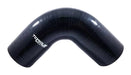 Torque Solution Silicone Elbow Black 90 Degree 3.0 Inch - TS - CPLR - 90D3BK - Subimods.com