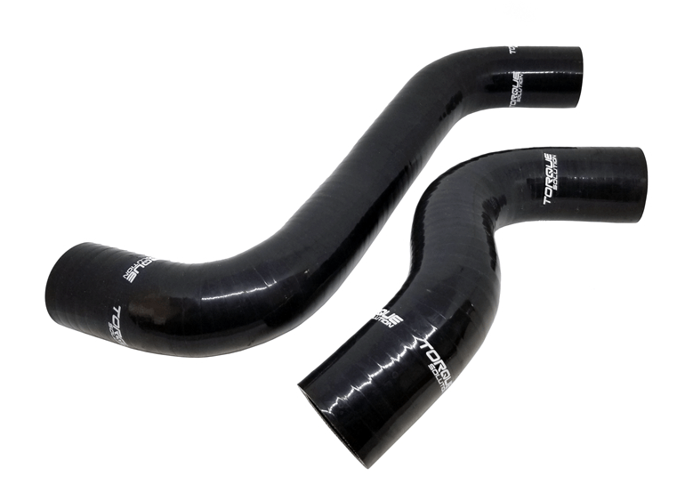 Torque Solution Silicone Radiator Hose Kit Black 2015 - 2021 WRX / 2014 - 2018 Forester XT - TS - SU - 419BK - Subimods.com
