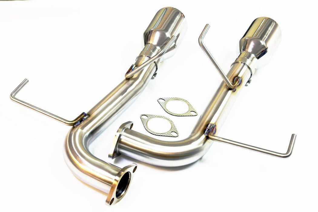 Torque Solution Stainless Steel Axle Back 2015 - 2021 WRX / 2015 - 2021 STI - TS-SU-883-S - Subimods.com