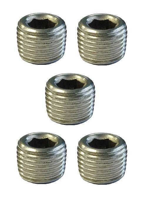 Torque Solution Stainless Steel Plug 1/8 NPT 5 Pack - TS - NPT - 18.5 - Subimods.com