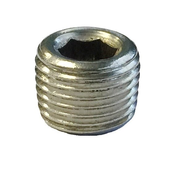 Torque Solution Stainless Steel Plug 3/8 NPT - TS - NPT - 38.1 - Subimods.com