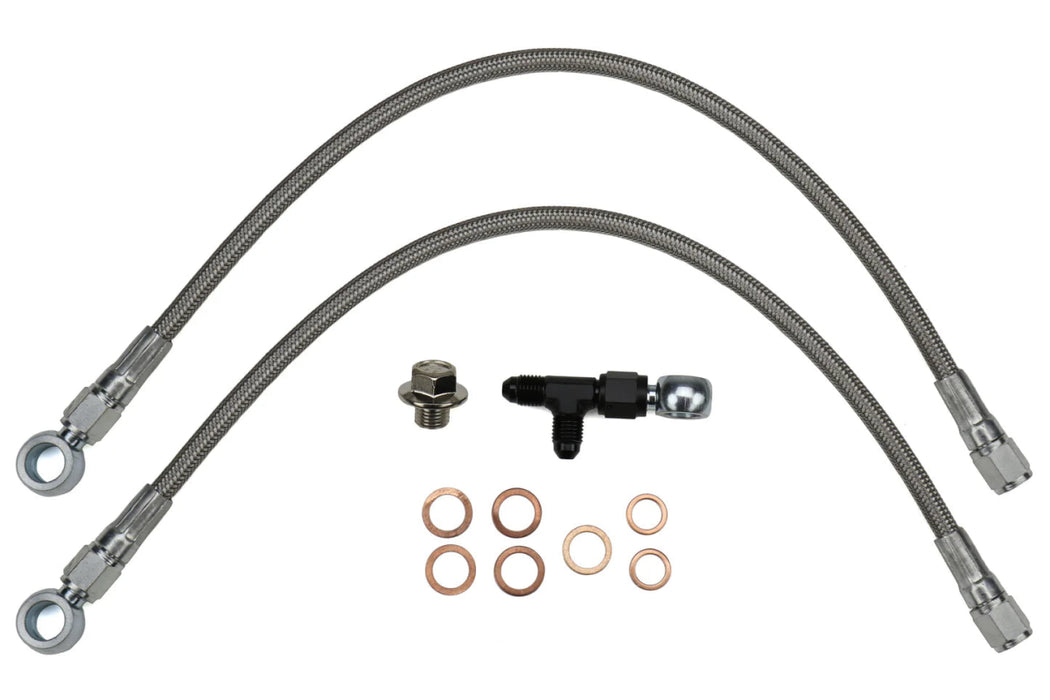 Torque Solution Stock Location Turbo Oil Feed Line 2006 - 2014 WRX / 2004 - 2021 STI - TS-SU-577 - Subimods.com