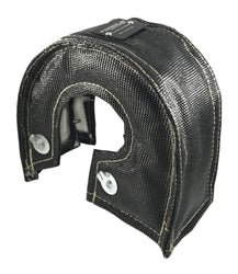Torque Solution Thermal Turbo Blanket Black For Use w/ T3 Framed Turbos - TS - TB - FT3BK - Subimods.com
