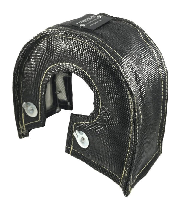 Torque Solution Thermal Turbo Blanket Black For Use w/ T4 Framed Turbos - TS - TB - FT4BK - Subimods.com