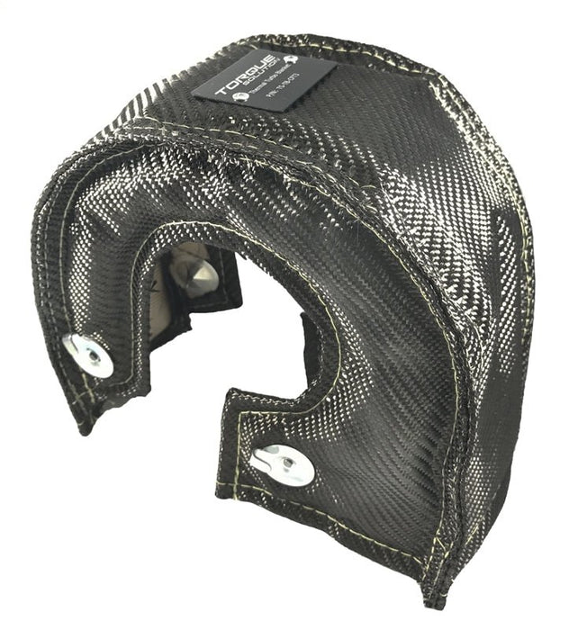 Torque Solution Thermal Turbo Blanket Carbon Fiber For Use w/ T6 Framed Turbos - TS - TB - CFT6 - Subimods.com