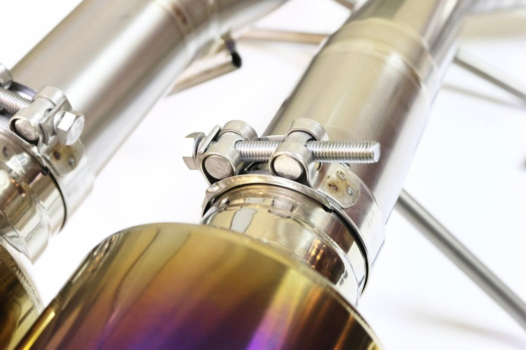 Torque Solution Titanium Axle Back Exhaust 2015 - 2025 WRX / 2015 - 2021 STI - TS-SU-883-TI - Subimods.com